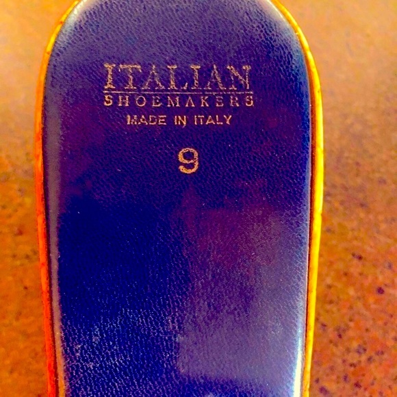 ITALIAN LEATHER SANDALS SHOES - Picture 3 of 3